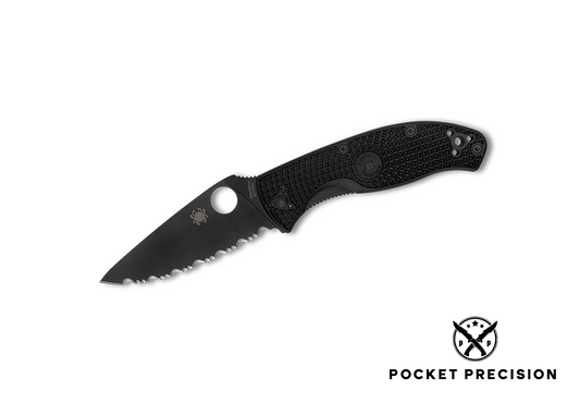 Spyderco TENACIOUS® LIGHTWEIGHT BLACK BLADE SPYDEREDGE