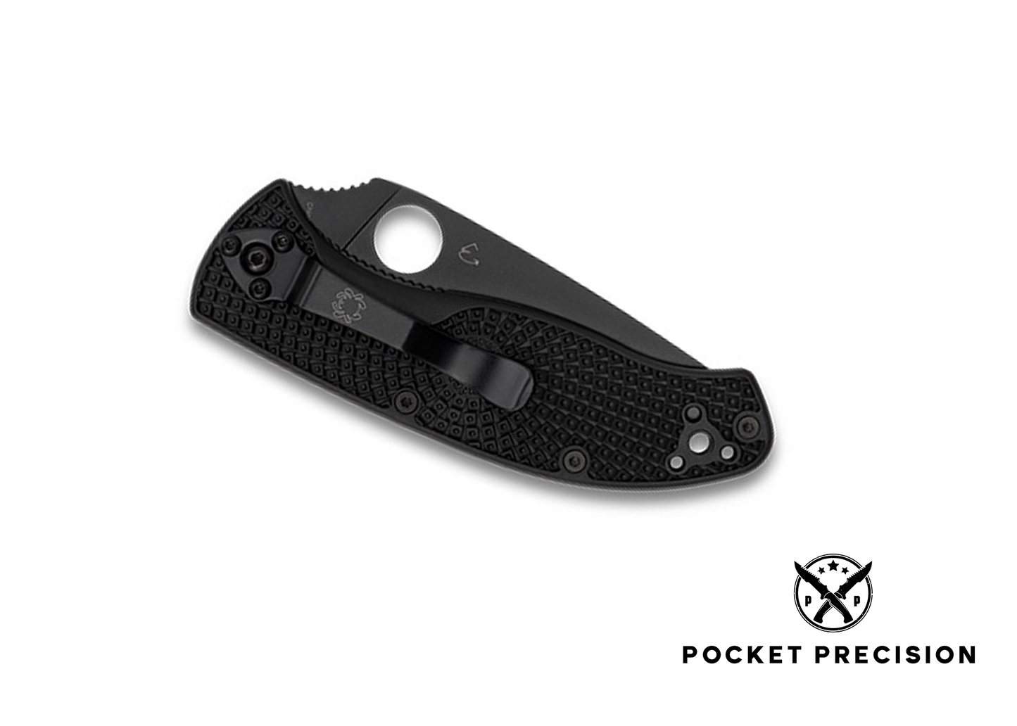 Spyderco TENACIOUS® LIGHTWEIGHT BLACK BLADE SPYDEREDGE