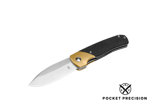 KIZER GAVEL | 154CM | BRASS+MICARTA | V3661C1