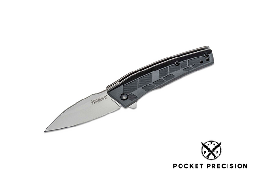 Kershaw Rhetoric Assisted Opening Knife Black GFN (3" Bead Blast)